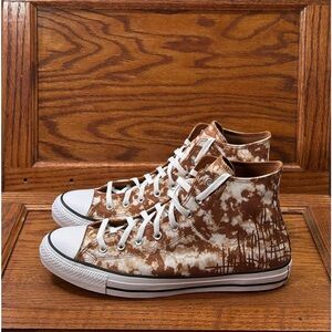 Converse CTAS Hi Warm Tan White Black‎ Shoes